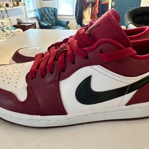 Low top Air Jordan 1s